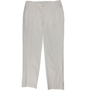 Alfani Womens Tummy Control Cropped Casual Trouser Pants - 1 of 2