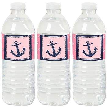 Girl Elephant Baby Shower Water Bottle Wrappers, Water Label, It's a Girl  Pink, Rose Ao144bp5 