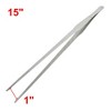 Unique Bargains Aquarium Stainless Steel Utensil Plant Clipping Straight Tweezer Clamp 15" - 2 of 3