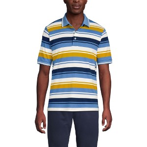 Lands' End Men's Short Sleeve Cotton Supima Polo Shirt - 1 of 3