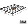 14 Inch Twin Bed Frame Metal Platform, Twin Bed Frame with Ample Storage, No Box Spring Needed and Steel Slat Support, Easy Assembly, Black - 2 of 4