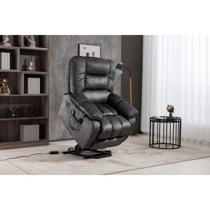 Power Electric Recliner, Lift Chair Relax Sofa Chair with Massage & Heating Function for Elderly-ModernLuxe - 1 of 4