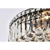 Elegant Lighting Maxime 6 - Light Flush Mount in  Black - 3 of 3