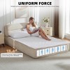 AENKYO 57" All-in-One Compressible Chenille Bed with Pocket Spring Support,Modern Floor Bed Queen Compression Beds with Headboard  for Bed Room - 3 of 4