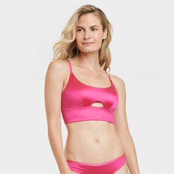 Parfait Women's Charlotte Longline Bra - Petal Pink Dot - 32d : Target