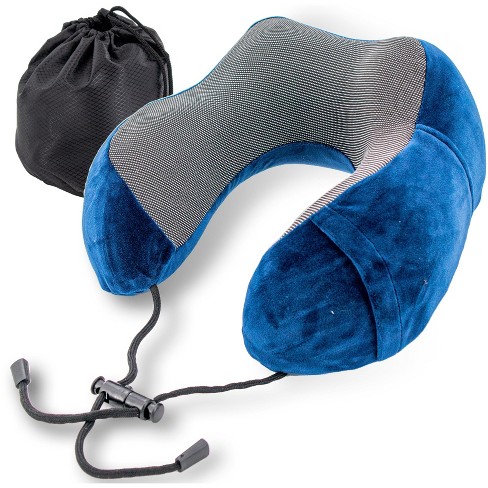 5 Star Super Deals Memory Foam Travel Pillow Orthopedic Contour Design With 360 degree Head Support Neck Pillow Target