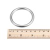 Unique Bargains Hanging Hardware 316 Stainless Steel Welded O-Rings 2 Pcs - 4 of 4