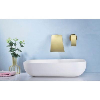 LunaLulinlk Wall Mount Widespread Bathroom Faucet