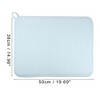 Unique Bargains Solid Color Dish Drying Mat - 4 of 4