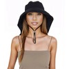 Anna-Kaci Womens Sun Hat Wide Brim Bucket Hats with Neck Flap and Ponytail Hole for Summer Beach Fishing Hiking - 2 of 4