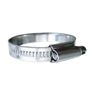 Trident Marine 316 SS Non-Perforated Worm Gear Hose Clamp - 15/32" Band - 1-1/4" – 1-3/4" Clamping Range - 10-Pack - Model 7101141 - 1 of 1