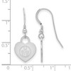 Black Bow Jewelry Sterling Silver  NHL Dangle Earrings - 2 of 4