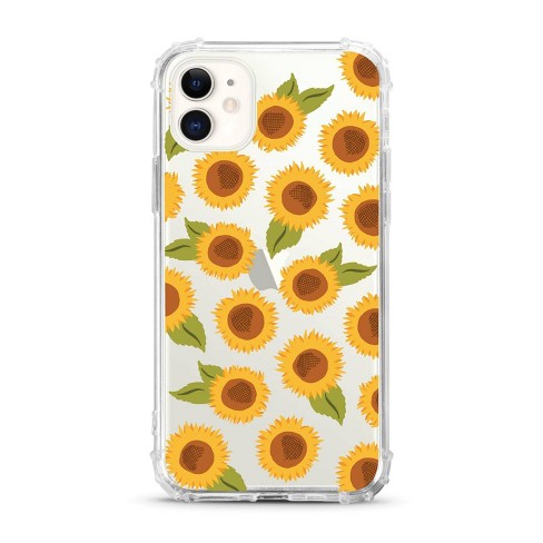 Clear White Floral Phone Case for iPhone 11 & iPhone XR 