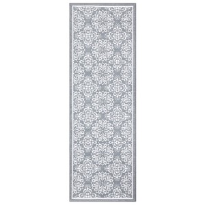 COZONY Modern Floral Printed Low Pile Non Slip Area Rug for Living Room Bedroom Home Office - 1 of 4