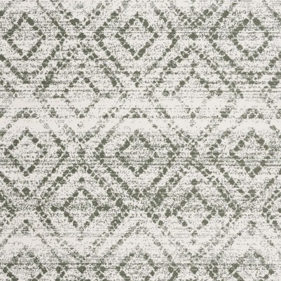 ivory/dark green