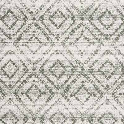 ivory/dark green