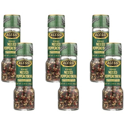 Alessi Mixed Peppercorn - 6 pack, 2.39 oz