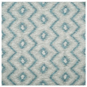 Courtyard CY8463 UV & Stain Resistant Non-Shedding Power Loomed Indoor/Outdoor Rugs - Safavieh - 1 of 4