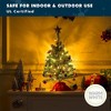 Joyfy Christmas Tree Decorations, 24"/2FT Mini Tabletop Artificial Xmas Tree with Star Treetop and Hanging Ornaments, Christmas Decorations Indoor - 3 of 4