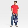 Men's Kindness Blooms Short Sleeve T-Shirt - Goodfellow & Co™ Red - 3 of 4