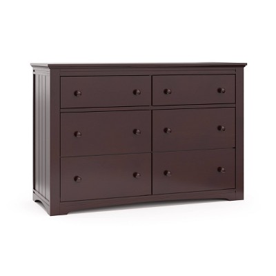 Graco Hadley 6 Drawer Dresser Espresso Target