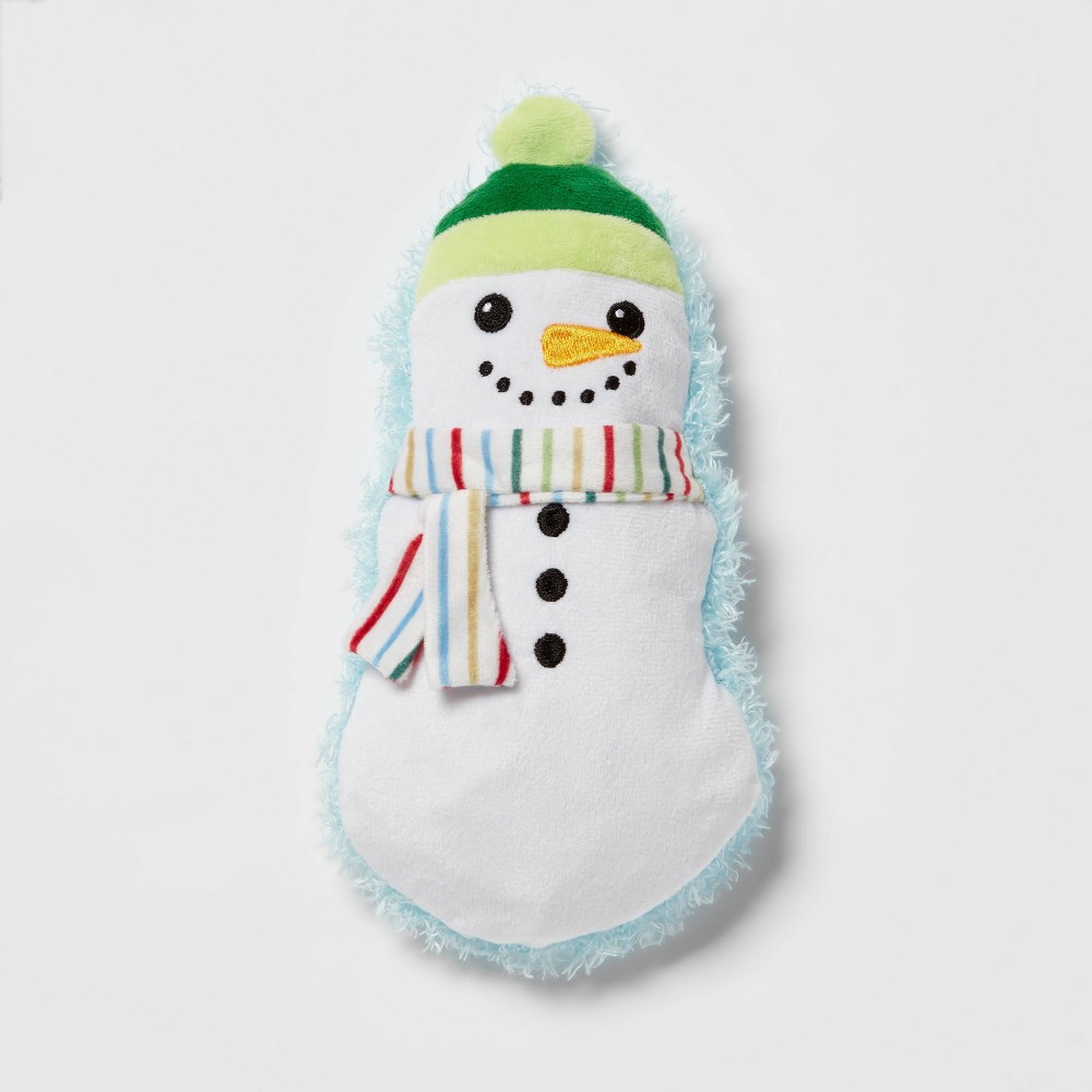 Snowman Kicker Cat Plush Toy - Wondershop™