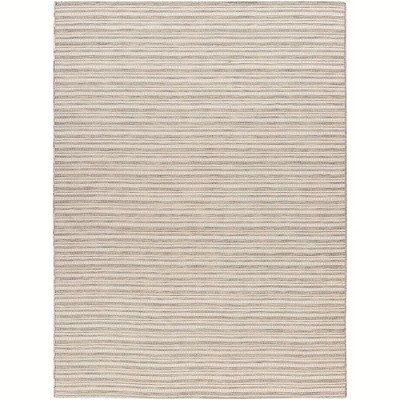 Mark & Day Acheri 5'1"x7' Rectangle Woven Indoor and Outdoor Area Rugs Gray: Modern Stripe, Stain-Resistant, Pet Friendly