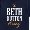 Men's - Yellowstone - Beth Dutton Strong Short Sleeve Graphic T-Shirt - 2 of 4