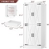 Aheaplus 71'' Kitchen Pantry Cabinet with Doors, Freestanding Large Storage Cupboard with Storage Drawers - 4 of 4