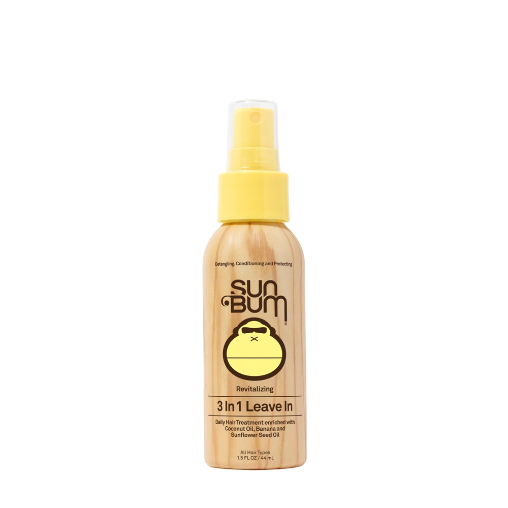 Photos - Hair Product Sun Bum 3-in-1 Leave in Conditioner Treatment - 1.5 fl oz