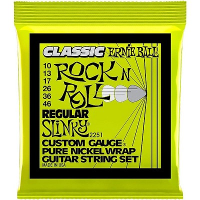 Ernie Ball 2251 Pure Nickel Slinky Electric Guitar Strings