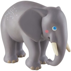 HABA Little Friends Elephant - Chunky Plastic Zoo Animal Toy Figure (4.5" Tall) - 1 of 4