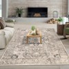 Garvee Washable Living Room Area Rug Vintage Print Non-Slip Runner Vintage Indoor Large Carpet for Bedroom Dining Room Office - 2 of 4