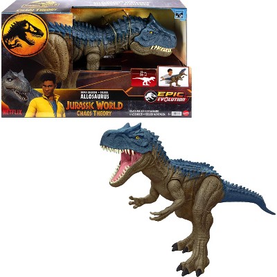 Jurassic World Super Colossal Allosaurus Dinosaur 38&#39;&#39; Long Swallows Minis Action Figure