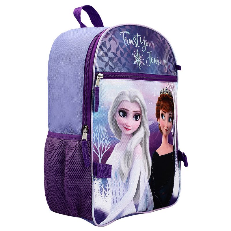 Frozen 16 inch Backpack 4-piece Set with lunch box for girls, 4 of 6