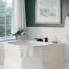 Cobbe Bathroom Sink Faucet Matte Black Single Handle Dual Control Bathroom Countertop Faucet with Waterfall Spout Nozzle - 3 of 4