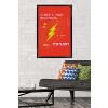 Trends International DC Comics Movie The Flash - Vibrate Your Molecules Framed Wall Poster Prints - 2 of 4