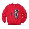 Simply Sage Market Teddy Bear Fisherman Sweatshirt - 2 of 4