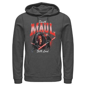 Mens Star Wars Sith Lord Maul Lightweight Hoodie - 1 of 4