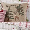 Villa Lugano Sleigh Bells Happy Holidays Pillow - Levtex Home - 3 of 4