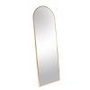 71"x27"Large Arched Full Size Mirror With Stand,Floor Mirror Arched，Metal Arch Full Length Mirror,Freestanding Mirror-The Pop Home - image 3 of 4