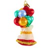 Huras Family 5.0 Inch Teddy Bear With Balloons Baby's First Christmas Tree Ornaments - 2 of 3