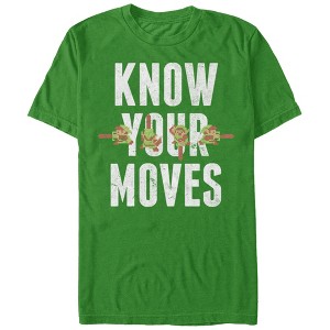 Men's Nintendo Legend of Zelda Know Your Moves T-Shirt - 1 of 4