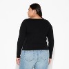Women's Long Sleeve Seamless Squareneck Blouse - Wild Fable™ - 3 of 3