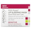 Andalou Naturals 1000 Roses, Lip Sleeping Beauty Mask, Sensitive, 0.42 oz (11.9 g) - 2 of 3