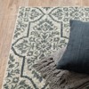 Farrah Floral Trellis Area Rug Ivory/Blue - Captiv8e Designs - image 4 of 4