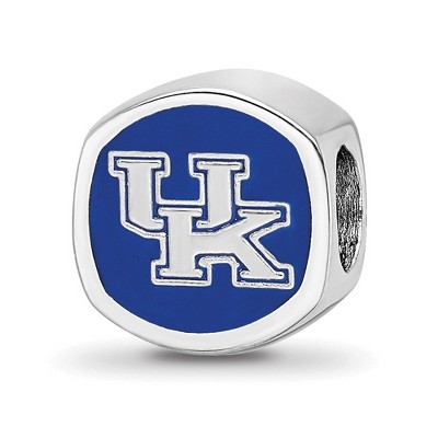 Black Bow Jewelry Sterling Silver Kentucky Wildcats NCAA Bead Charm