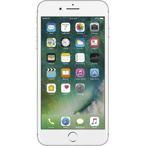 Apple Iphone 7 Plus Pre-owned (gsm-unlocked) 32gb - Silver : Target