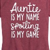 Women's - Instant Message - Spoiling Is My Game Short Sleeve Graphic T-Shirt - 2 of 4