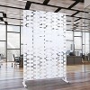 Vynxaria 48"L x 76"H Metal Privacy Screen Indoor/Outdoor Use, Weather Resistant, Elegant Design with Easy Setup - 4 of 4